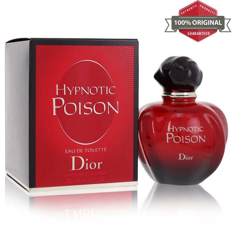 ORIGINAL Hypnotic Poison Dior EDT 1.7oz Perfume Spray store No Cap + Travel Extras