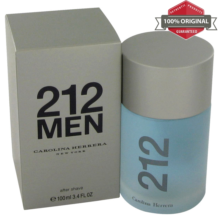 212 Cologne by Carolina Herrera EDT Spray for MEN 3.4 6.8 1.7 1 oz