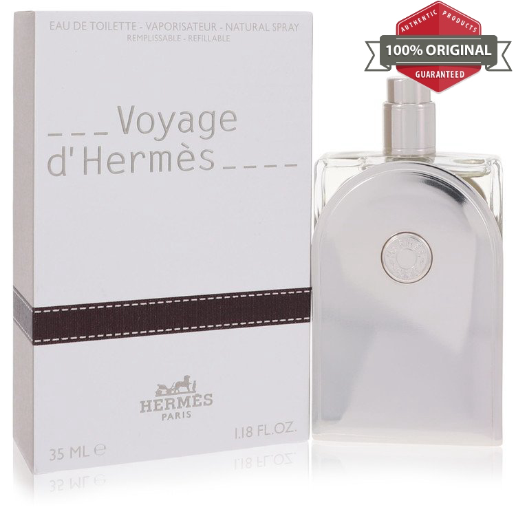 Voyage D'Hermes Cologne 1.18 oz EDT Spray Refillable for Men by Hermes