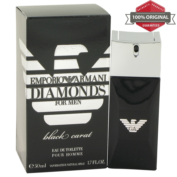 Emporio Armani Diamonds Black Carat Cologne  oz EDT Spray for Men | eBay