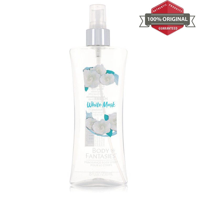 Body Fantasies Signature Fresh White Musk Perfume oz Body Spray