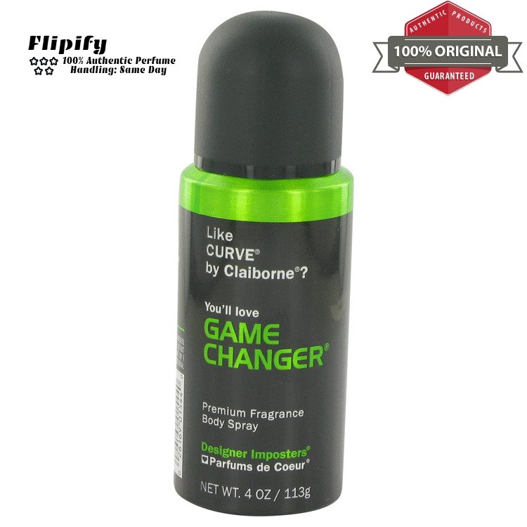 Designer Imposters Game Changer 4 oz Body Spray for Men by Parfums De Coeur