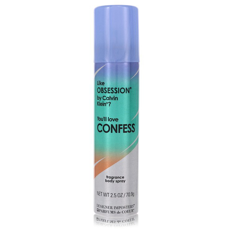 Designer Imposters Confess Perfume 2.5 oz Deodorant Body Spray for Women