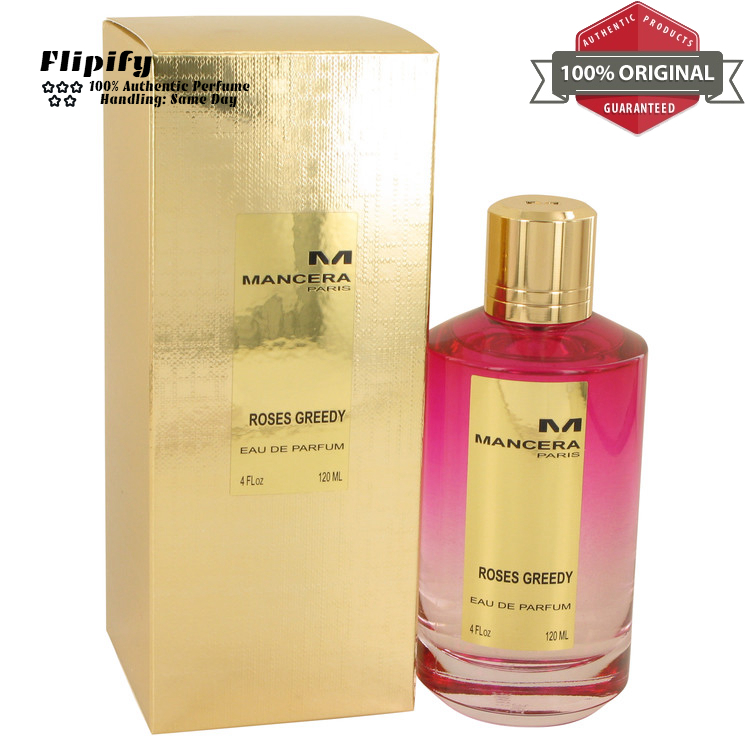 Mancera Roses Greedy Perfume 4 oz EDP Spray Unisex for Women by