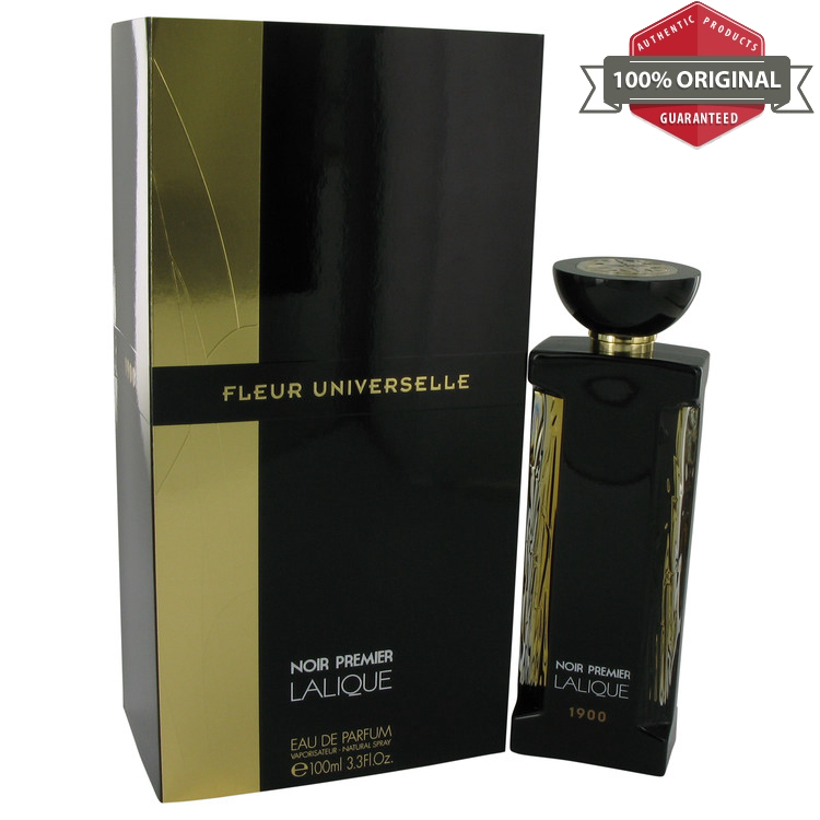 Lalique Fleur Universelle Noir Premier 3.3 oz EDP Spray (Unisex) for Women