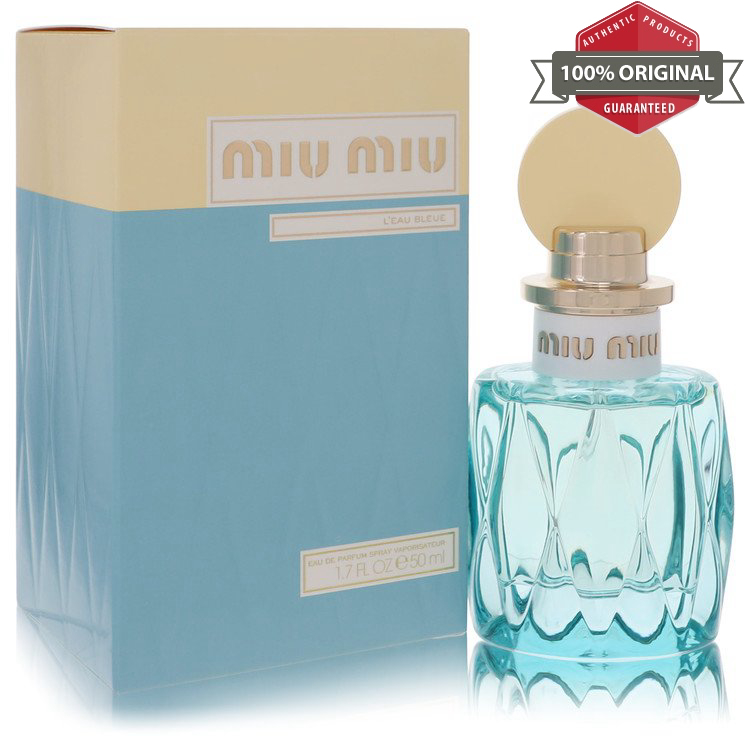 Miu Miu L'eau Bleue Perfume 1.7 oz EDP Spray for Women by