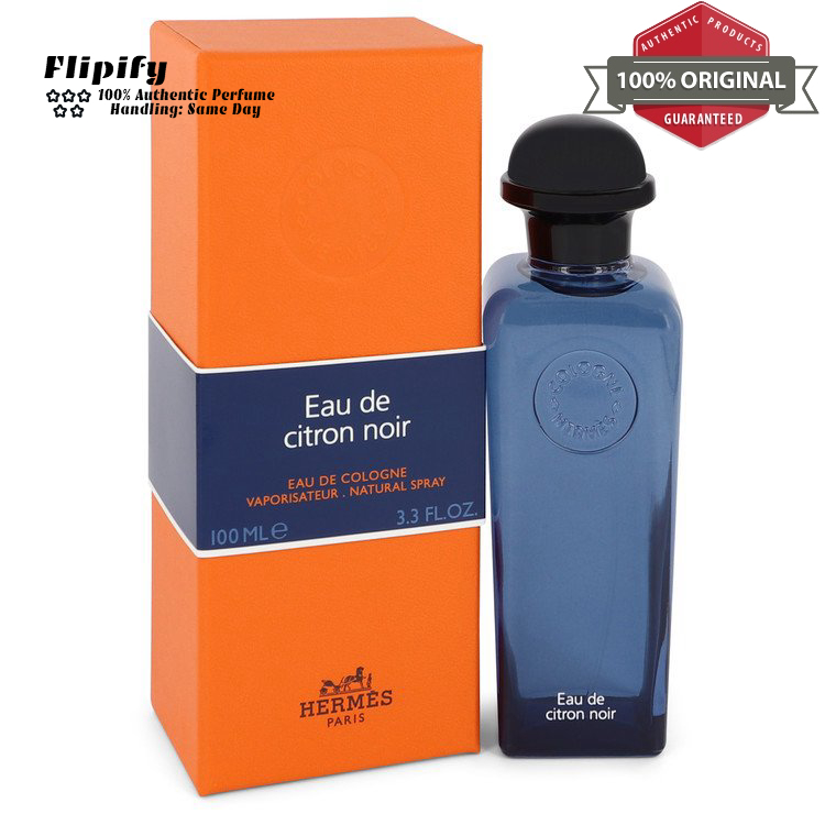 Eau De Citron Noir Cologne 3.3 oz EDC Spray for Men by Hermes