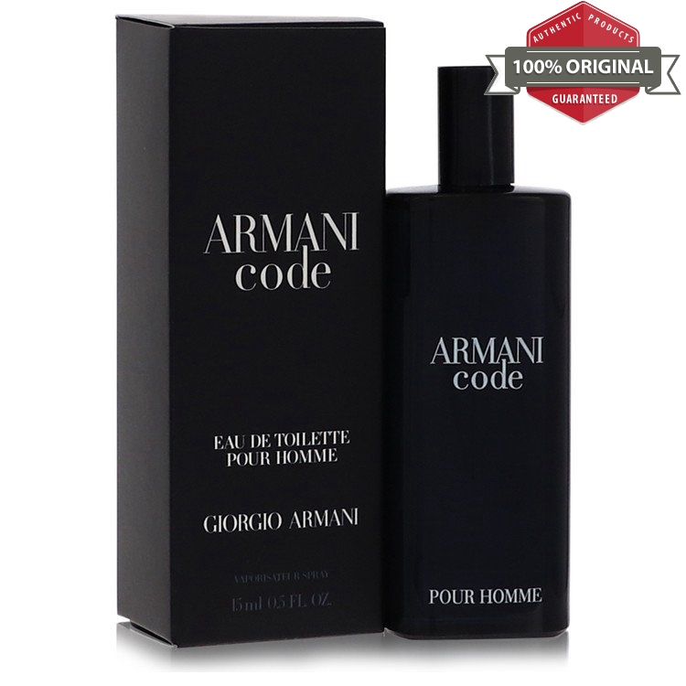 Armani Code Cologne 4.2 oz 2.5 oz 6.7 oz EDT Spray for Men by