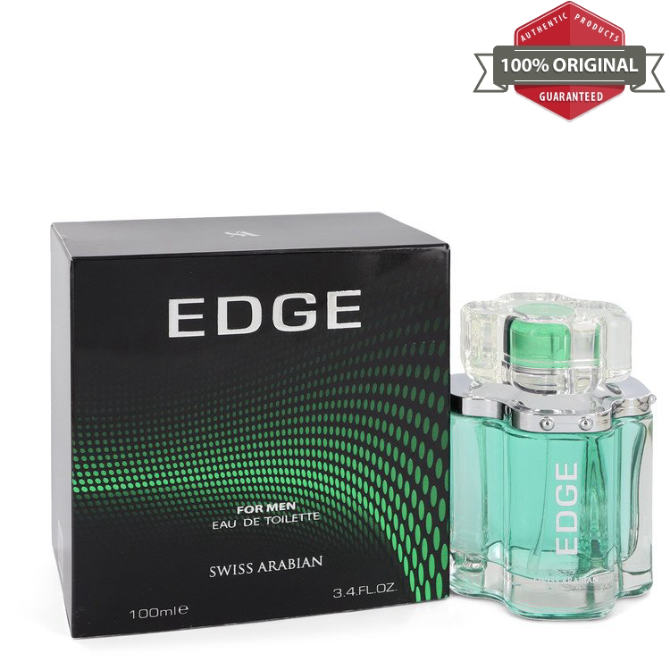 Swiss Arabian Edge Cologne 3.4 oz EDT Spray for Men by Swiss Arabian