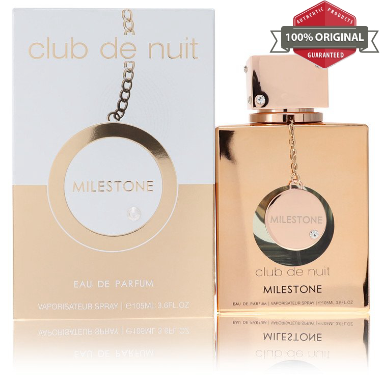 Club De Nuit Milestone Cologne 3.6 oz EDP Spray for Men by Armaf