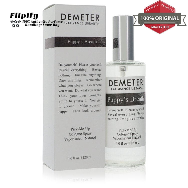 Demeter Puppy's Breath Cologne Spray (Unisex) By Demeter - 4 oz Demeter Puppy's Breath Cologne Spray (Unisex) By Demeter - 4 oz