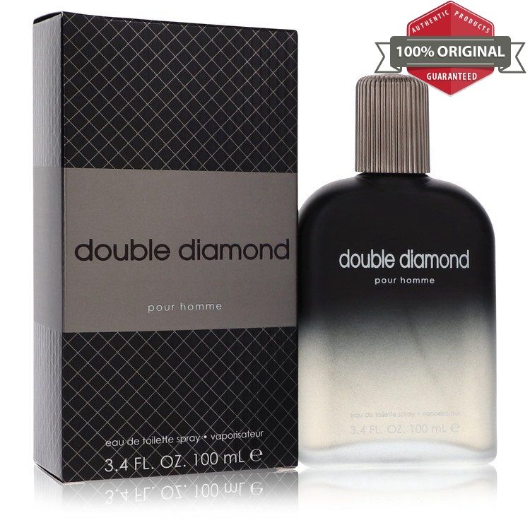 Double Diamond Cologne 3.4 oz EDT Spray for Men by Yzy Perfume - Picture 2 of 2