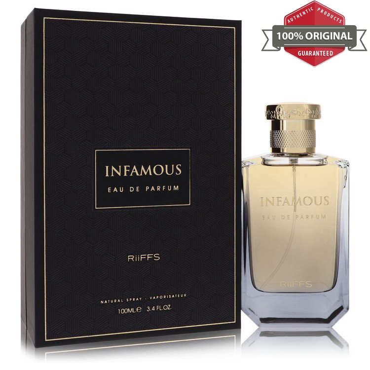 Riiffs Infamous Cologne 3.4 oz EDP Spray for Men by Riiffs