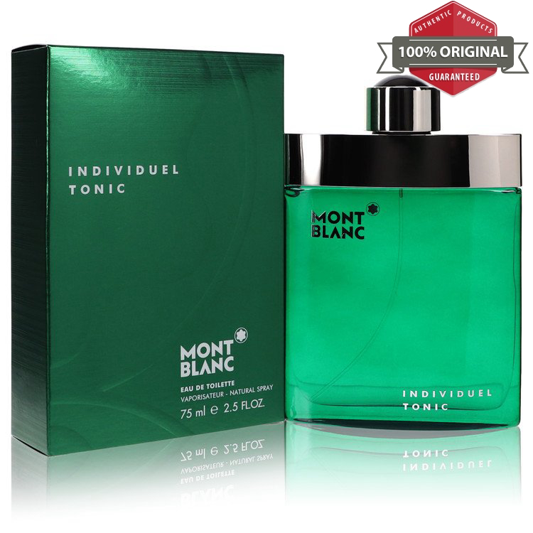Individuel Tonic Cologne 2.5 oz EDT Spray for Men by Mont Blanc