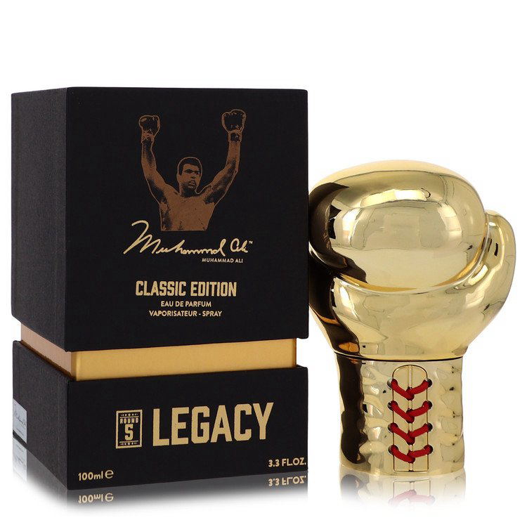 Muhammad Ali Legacy Round 5 Eau De Parfum Spray (Classic Edition) By Muhammad Ali - 3.3 oz Muhammad Ali Legacy Round 5 Eau De Parfum Spray (Classic Edition) By Muhammad Ali - 3.3 oz